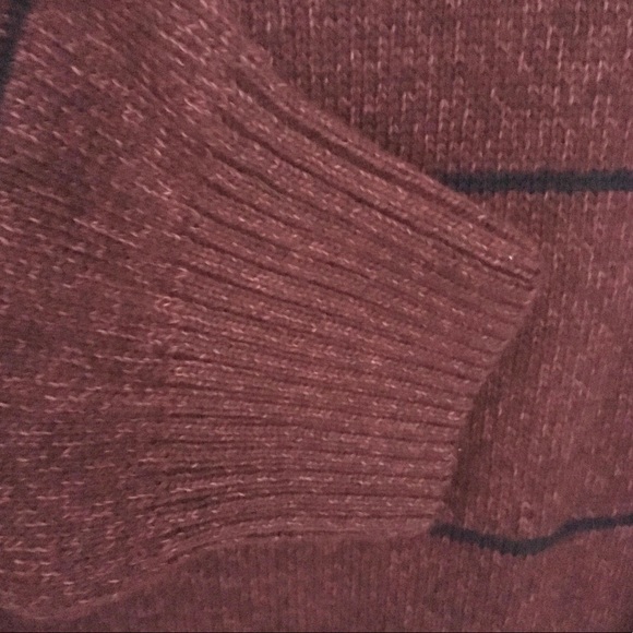 new YSL ⊛ Saint Laurent ⊛ Zip Front Cardigan Wool Sweater ⊛ Burgundy Melange ⊛ - Picture 7 of 16